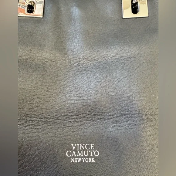 Vince Camuto Black Crossbody Bag with Silver Details - Picture 3 of 9